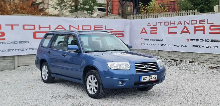 dolnośląskie Subaru Forester cena 20900 przebieg: 172600, rok produkcji 2007 z Olszyna